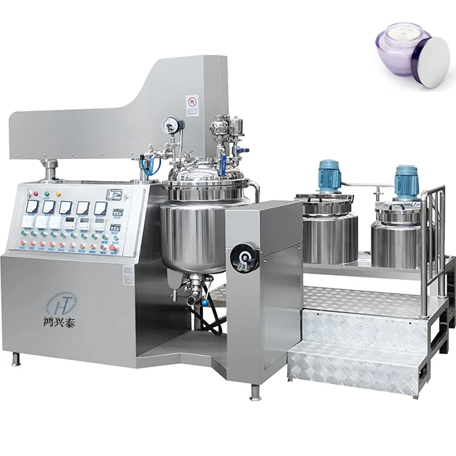 Small Business Body Lotion Making  Machine Cosmetics Making Machine Homogenizer Emulsifier Mixer For Viscous Fluid