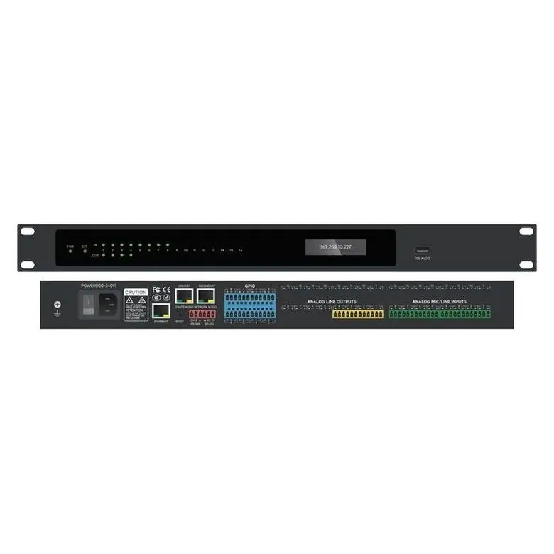 New Style Digital Crossover Sound System Professional Audio Black Metal Audio TFP84 Private Mold Digital Audio Processor