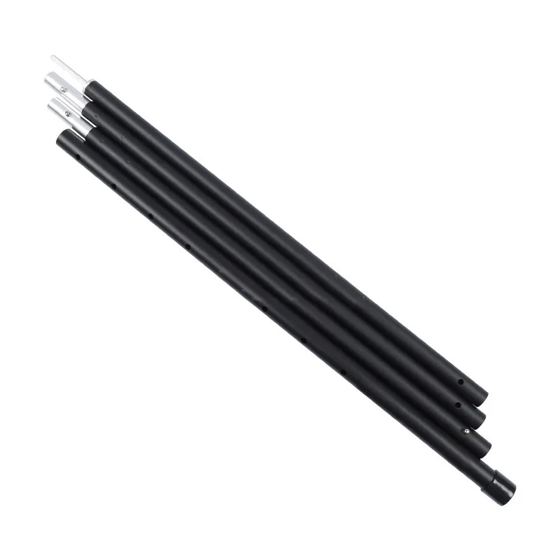 OEM Custom Outdoor Telescopic Adjustable Aluminum 6061 Tarp Pole Camping Tent Poles