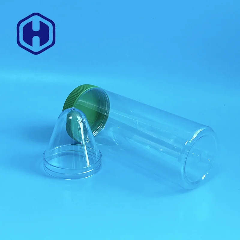 bulk 300ml 500ml food grade bpa free wide open mouth PET preform neck 70mm for jar