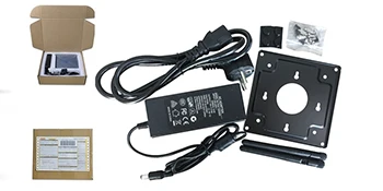  Qotom мини настольный ПК без вентилятора X86 двойной LAN 4x RS-232 Core