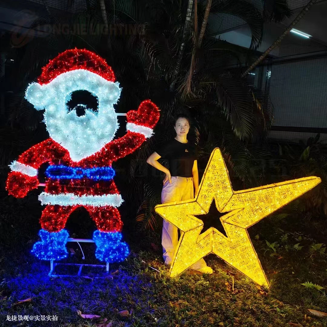 Morden luxury Handmade New Design 15ft 20ft 25ft 30ft Giant Christmas Tree for Outdoor Commercial Centers