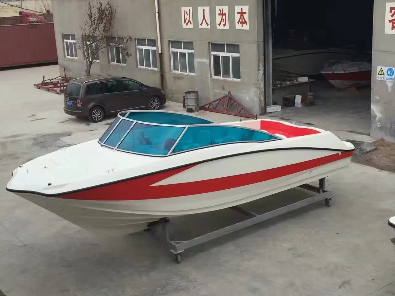 
12 persons 720 fiberglass passenger boat 