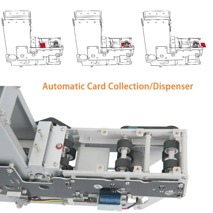Tenet Automatic Card Dispenser Issuing Machine for Parking System With  Automatic Issuing  RFID Access Control