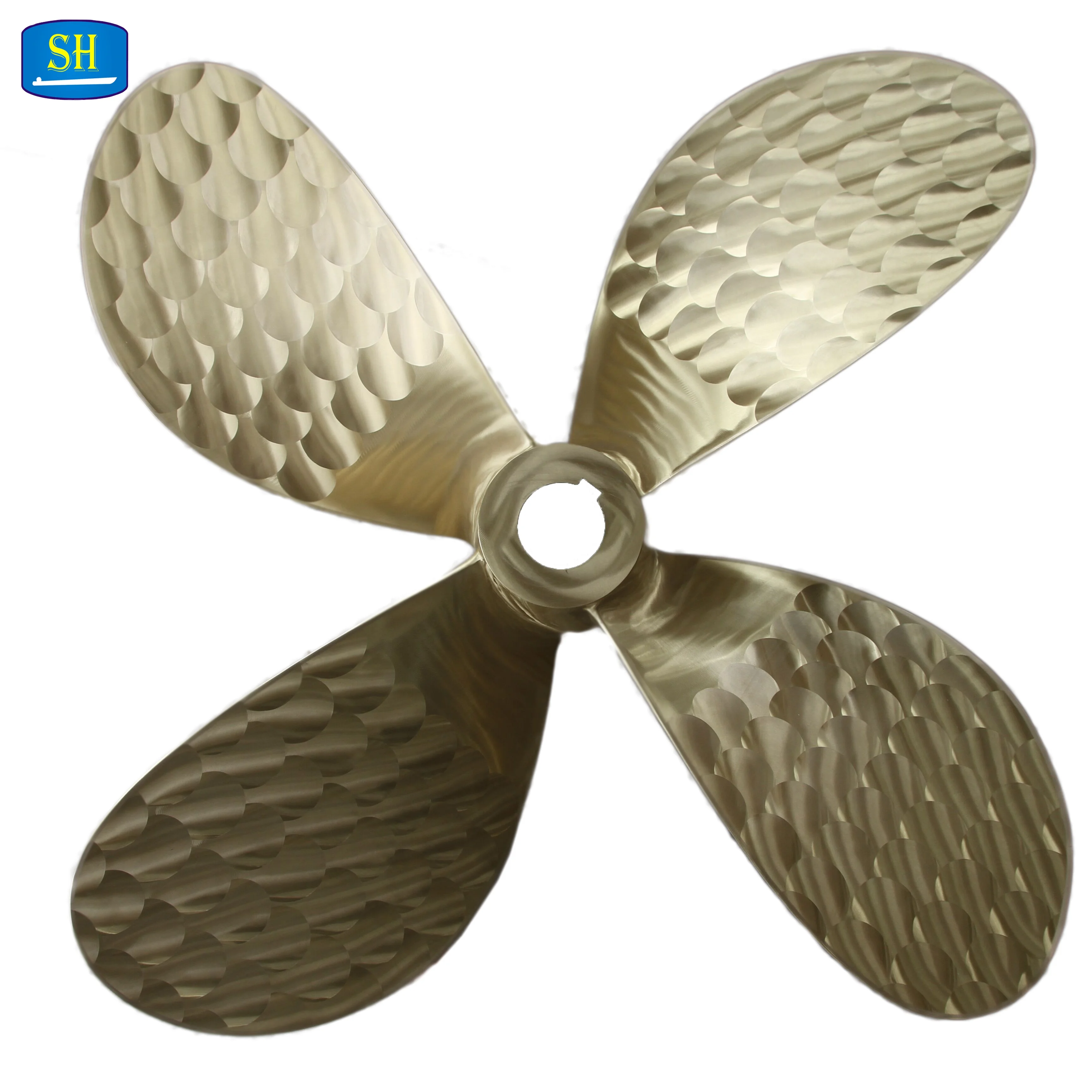 CU3 Marine Propeller Copper Alloy Bronze Propeller Customized Diameter CCS Approved