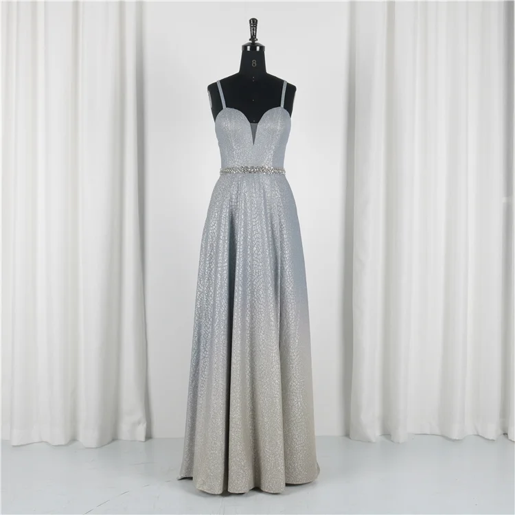 Wholesale Ombre Spaghetti Strap Evening Cocktail Dress Evening Dresses Women Long Formal Party