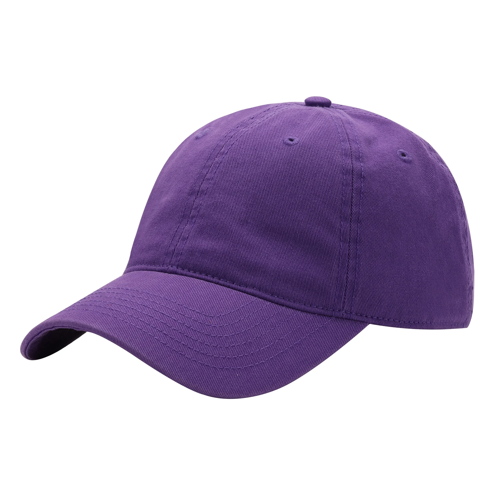 Wholesale solid color logo custom pure cotton unisex sports 3d embroidery letter woven patch baseball cap