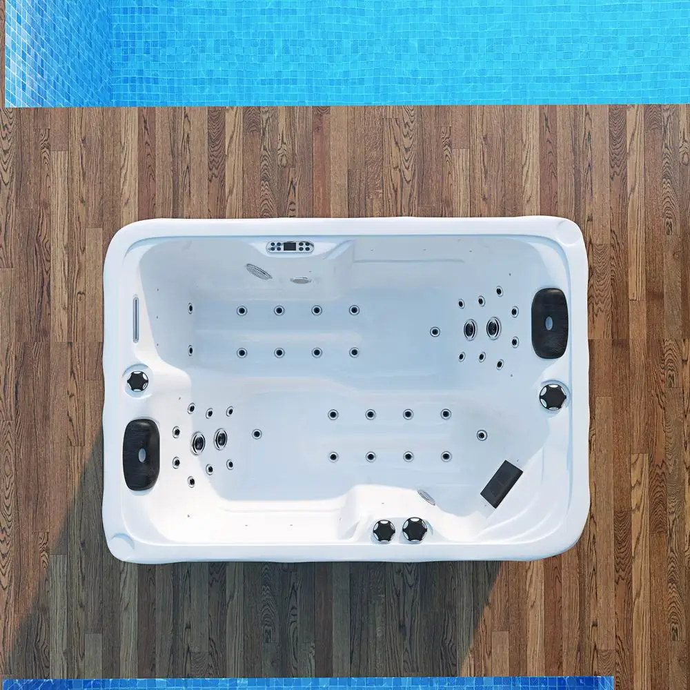  Новый стиль Smart large Balboa 6 человек акриловый массаж джакузи открытый спа портативная гидромассажная Ванна ленивый в