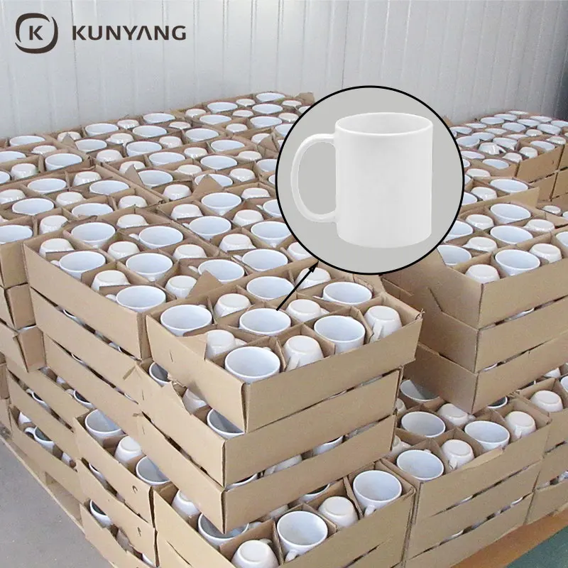 Oem Wholesale Custom Color cheap porcelain sublimation mugs 11 oz 15 oz  ceramic Coffee Cup  sublimation mugs