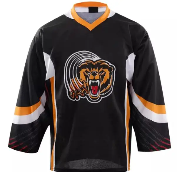 ice hockey jersey any logo sublimated printed custom hockey jersey for men