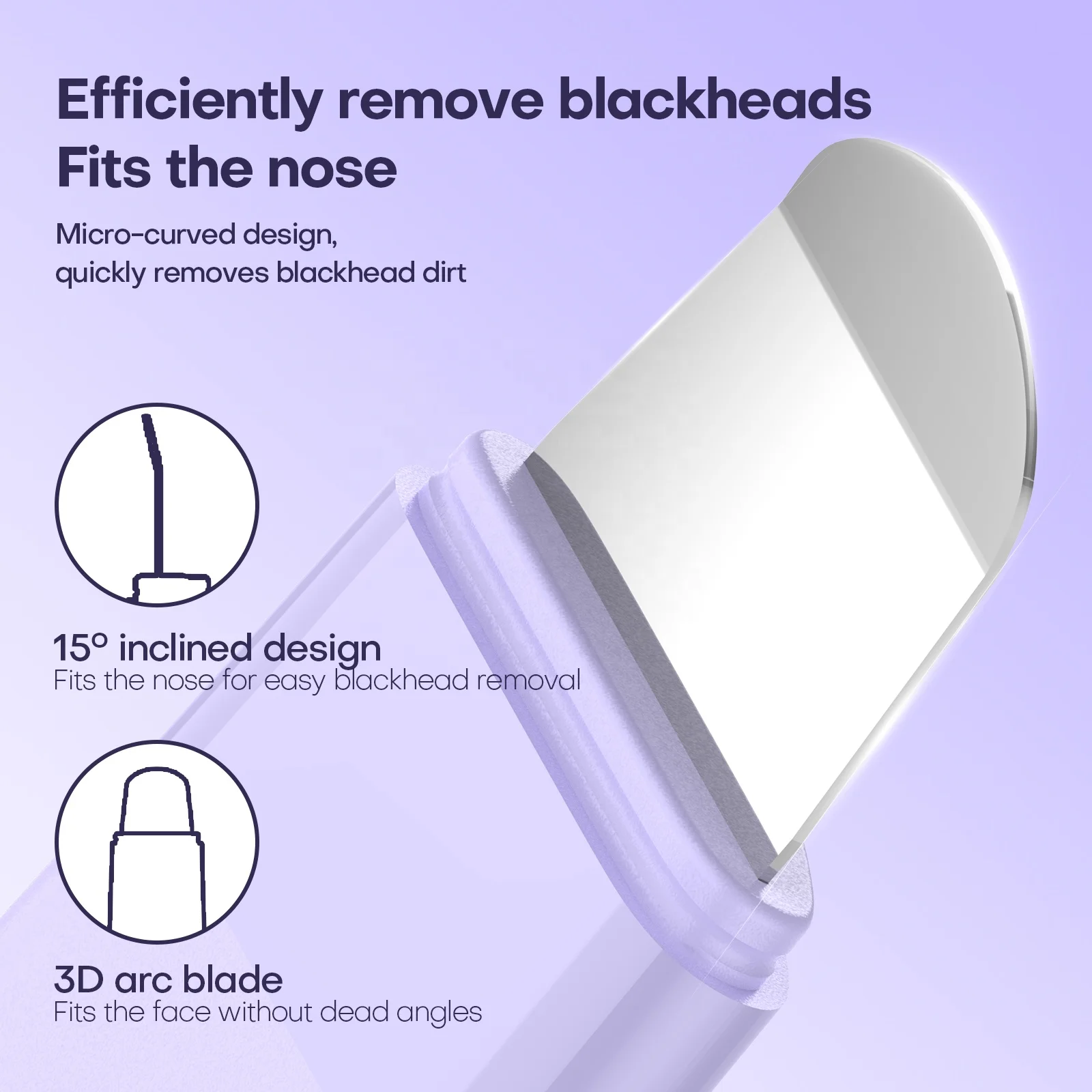 2024 best seller  beauty care tool Face Spatula Dead Skin Care Blackhead Remover Tools Peeling Facial Peeler Skin Scrubber