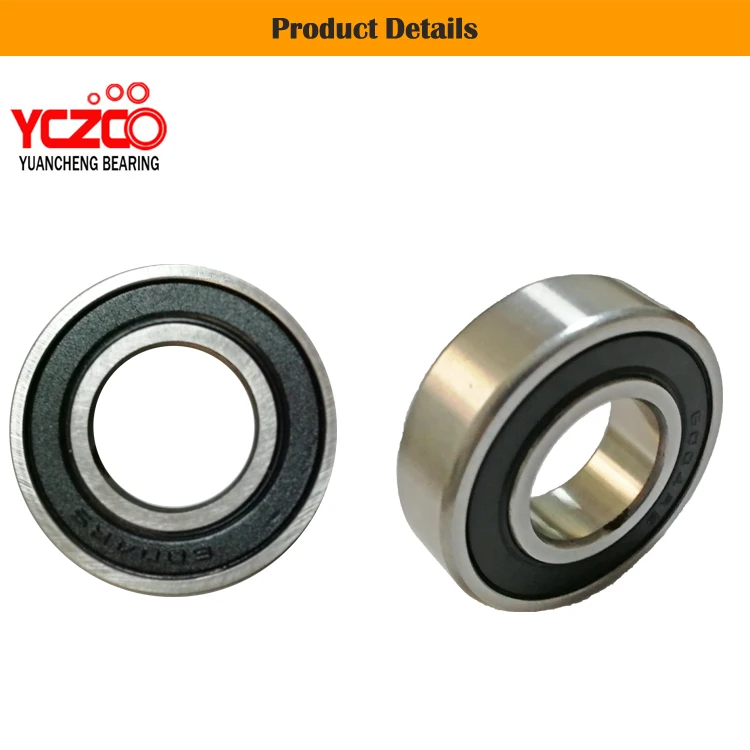 YCZCO High speed low price deep groove ball bearings 6004RS ZZ bearing