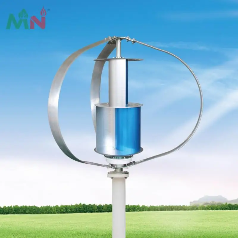 High quality home rooftop vertical axis wind turbine 400w mini power generator