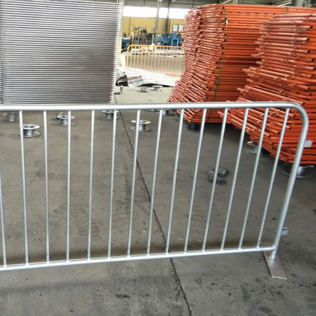 high quality traffic pedestrian wall barricades crowd control barrier