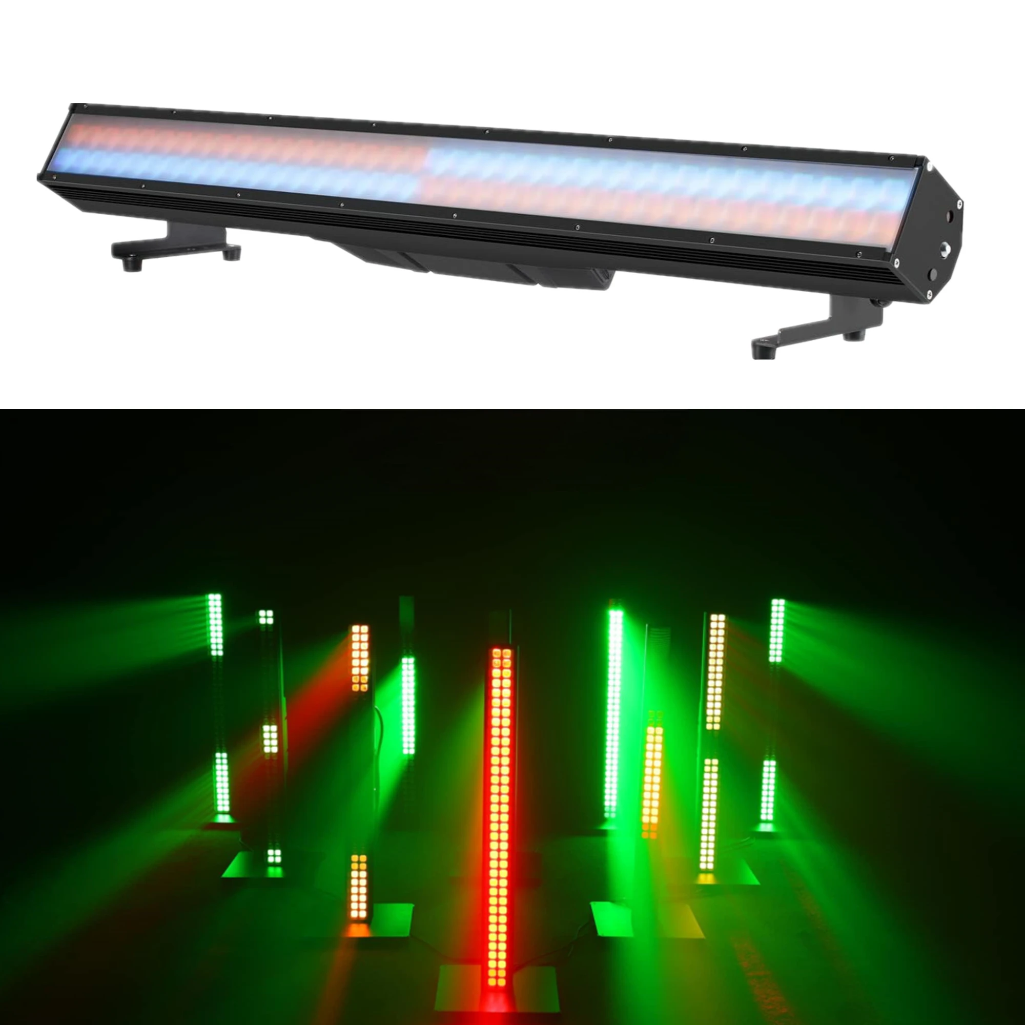 Outdoor Background LED Stage Curtain Bar 72PCS 4W Matrix Pixel Controlled LED Bar Light
