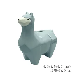 Hot Sale Modern Custom Sheep Ceramic Savings Banks Piggy Coin Money Bank