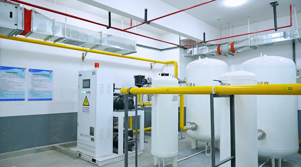 2024 factory duplex medical vacuum suction machine vacuum plant system for hospital