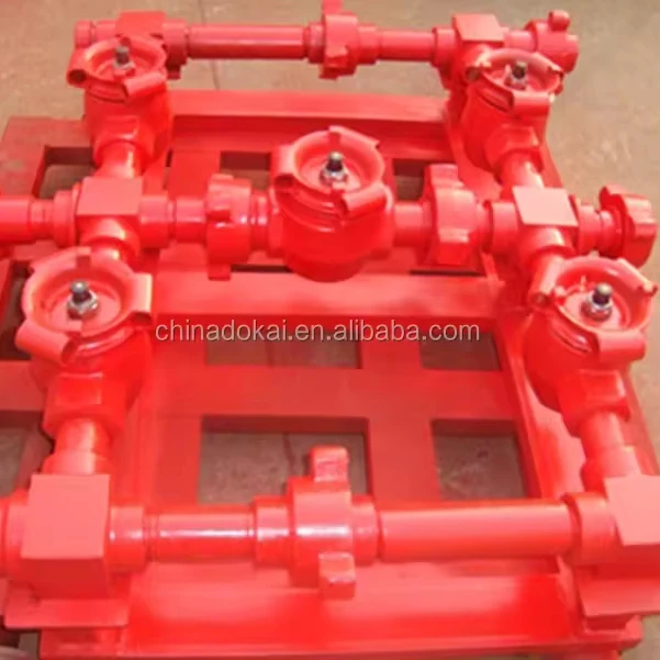 Customized 35-105 Mpa high and low pressure combination manifold plug valve manifold