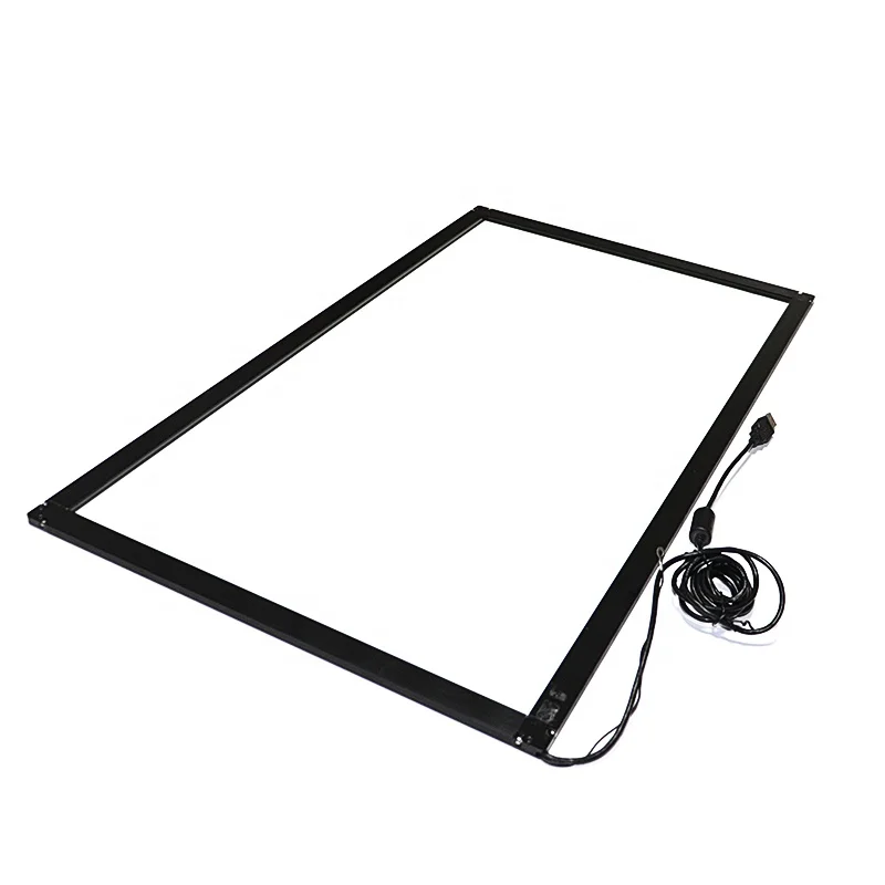 Greatouch 32 points 75 Inch Infrared Multi Touch Screen Overlay Kit Ir Touch Frame For Kiosk Touch Monitor Smart Tv