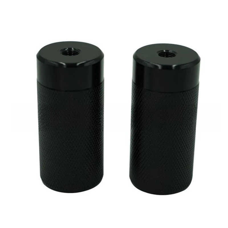 1Pairs Aluminum Alloy Bike Pedals Axle Foot Rest Peg BMX Pedals Rear Pegs Diameter 38*80MM