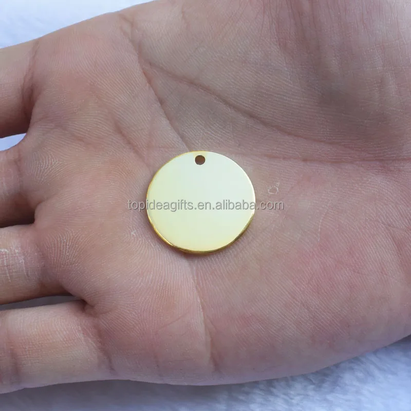 Sterling Silver Round Circle Disc Metal Stamping Blank Engraving Tags Jewellery Design