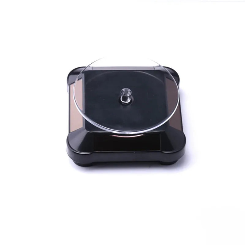 Новый Белый поворотный стол на солнечной батарее с 4 синими светодиодами + (цветная упаковочная коробка) в наличии