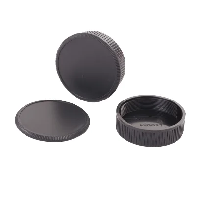 Camera Body + Rear Lens Cap for Universal M42 42mm Screw Mount Lens