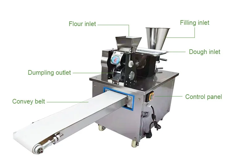 220v Automatic Dumpling Gyoza Machine/russia Ravioli/pierogi/pelmeni/empanada Samosa Making Machine