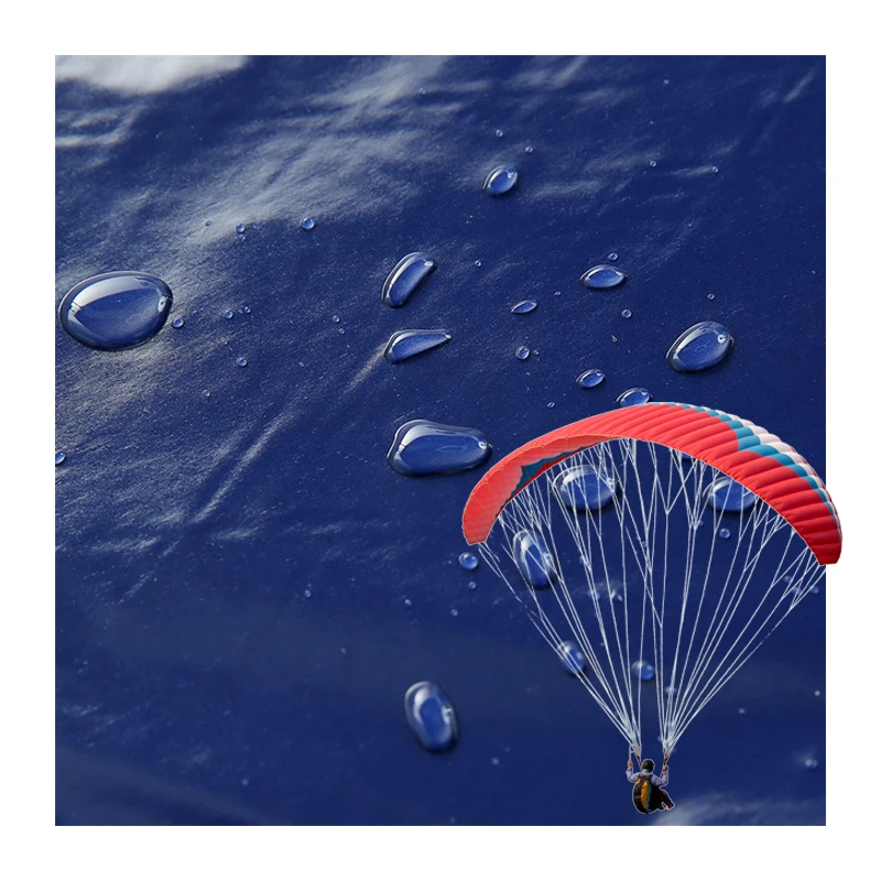 20d 70d 210t Water Repellent Nylon Taffeta Parachute Fabric With Custom Oil Cire Finish Nylon Plain Weave Pu Coated Woven Fabric