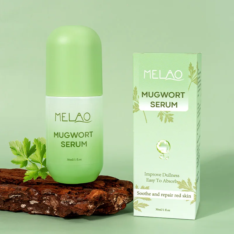 Sensitive Skin Care Face Srum And Face Cream Private Label Calming Soothing Skin Care Mugwort Serum For Face