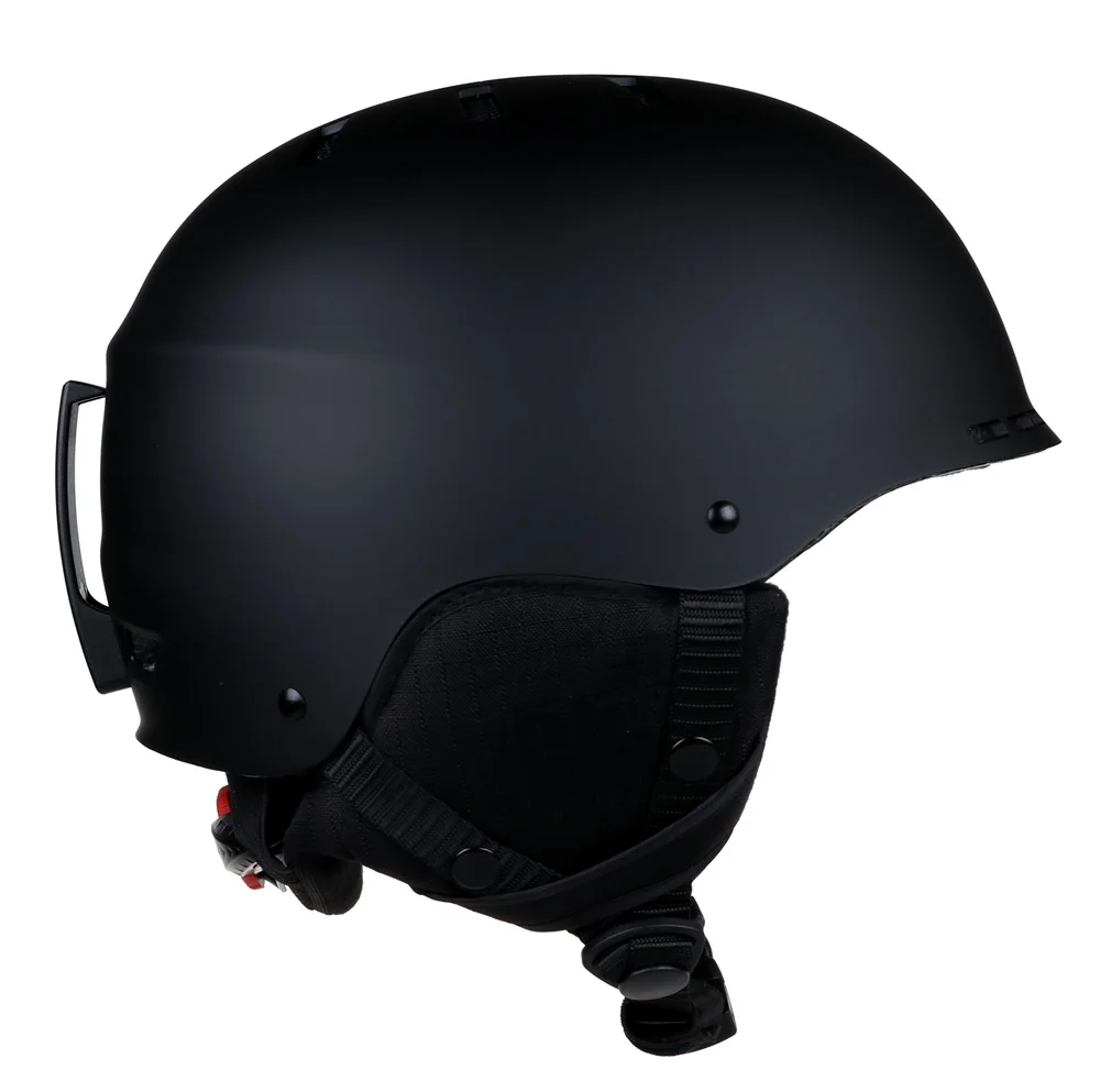 new fashion OEM available ABS soft protective ski helmet with mini visor