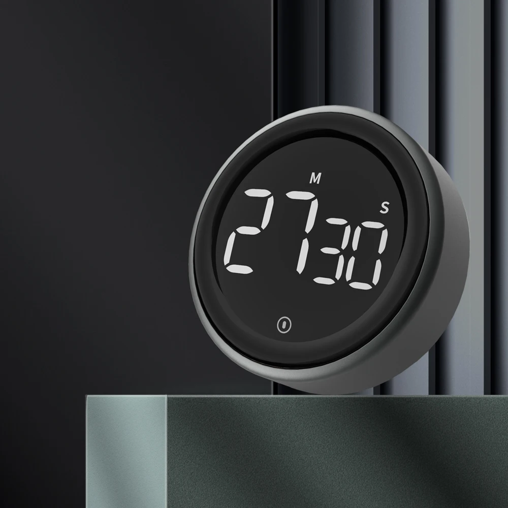 2020 New Design Magnetic Countdown Kitchen Timer Digital Cooking Countup Timer for Classroom Home Work Fitness