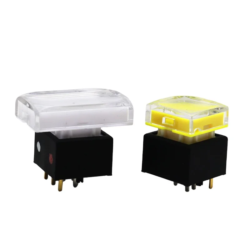 CHA factory high quality 15*15mm Security Monitoring equipment  Consumer electronics momentary push button with LED