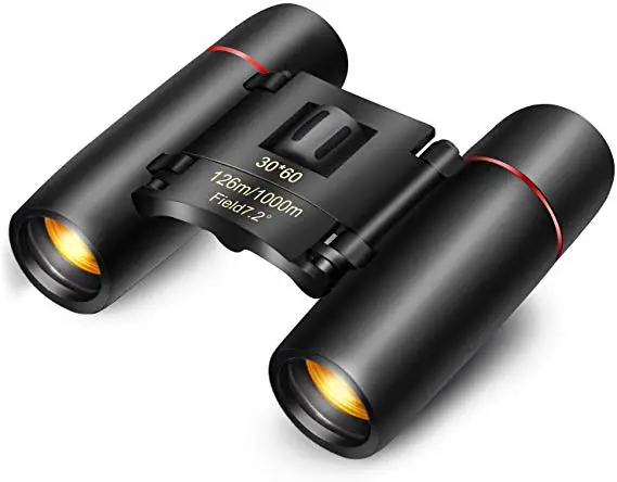 
30x60 Binoculars for Adults Compact, Mini Binoculars for Adults Kids Bird Watching Hiking Wildlife Hunting 