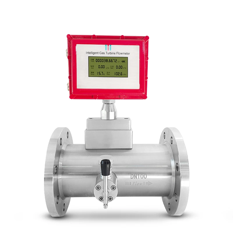 Professional  High Accuracy 24v Power DN80 Digital Turbine Flow Meter Manufacture