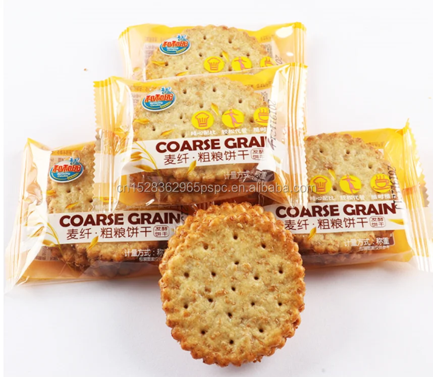 
Healthy snack Whole - grain Crackers with vegetable falvor 