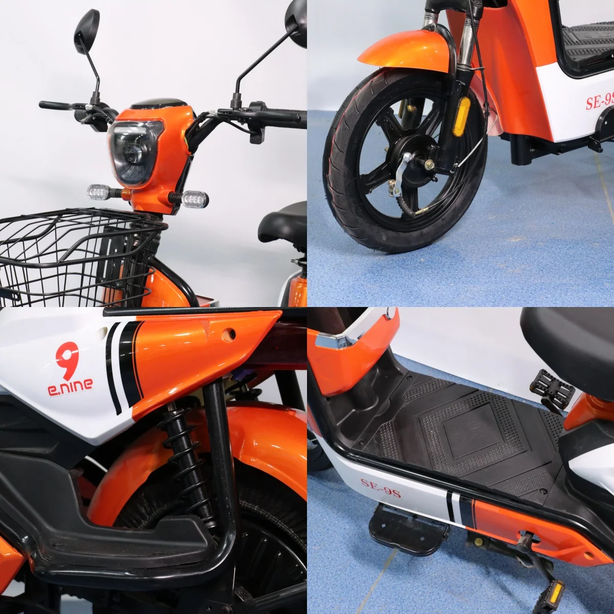 New design Factory direct 800w electric motorcycle scooter 2 seat electric moped disc brake electric scooter for adult