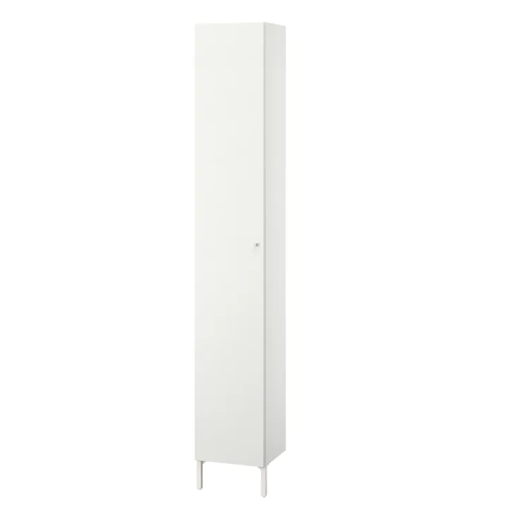 
High Quality Bathroom furniture Narrow slim tall Modern wooden bathroom storage cabinet 