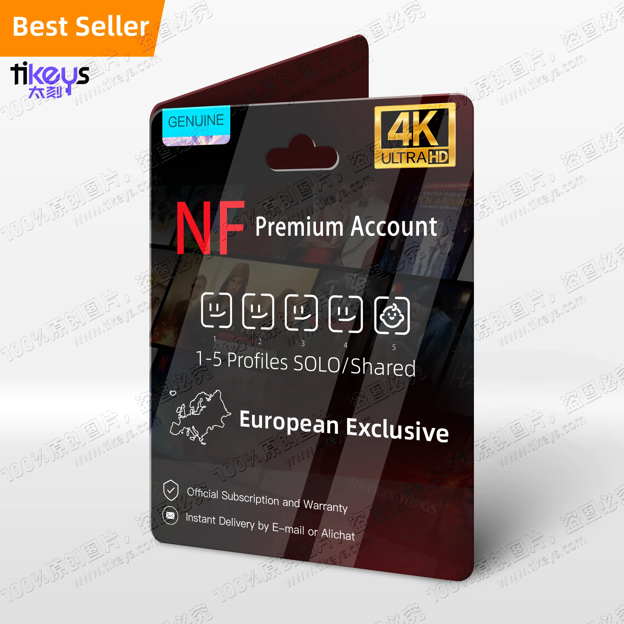 24/7 Online 2023 European Exclusive 4K UHD Official NF Account Premium Subscription M3U IPTV Eu France Spain