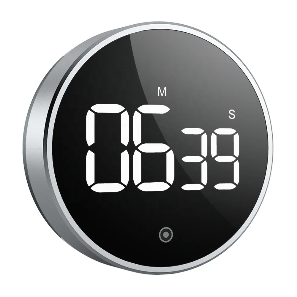 newest universal digital nordic timer run time test 12 times rechargeable kitchen led twist setting usb kitchen timer