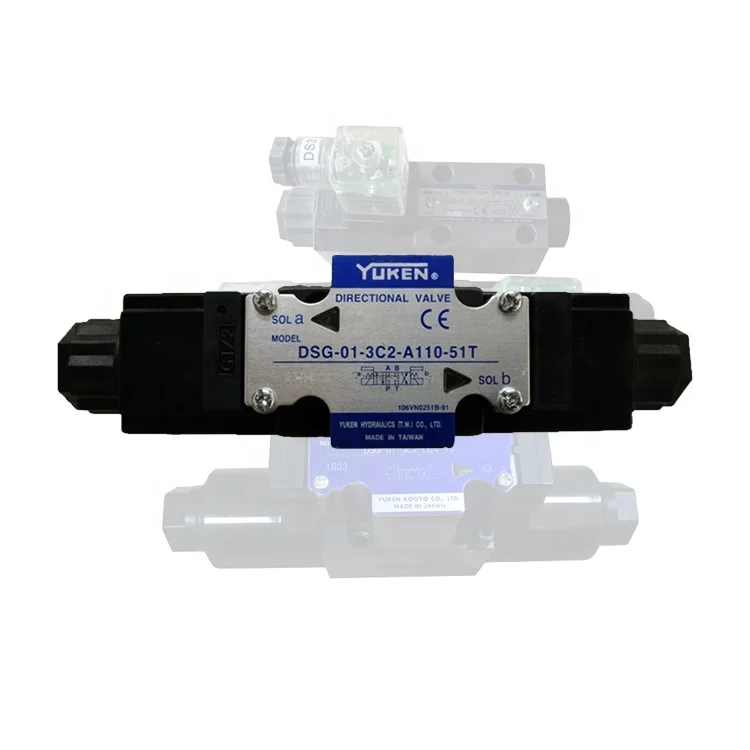 Электромагнитный клапан Yuken DSG-01-3C2-D24-50T пропорциональные клапаны EDG 01