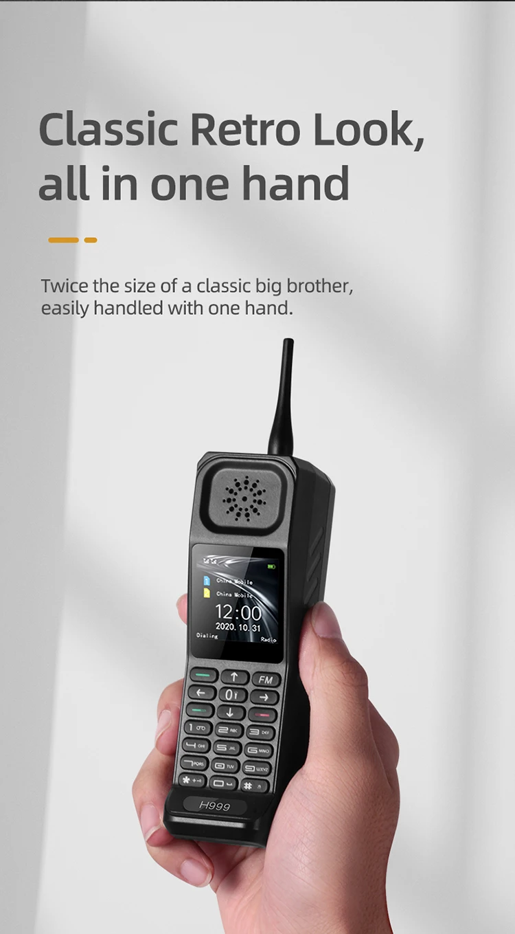 
New arrival Unlocked phone Retro nostalgia mobile phone Home telephone cellphone mini brick phones <span style=