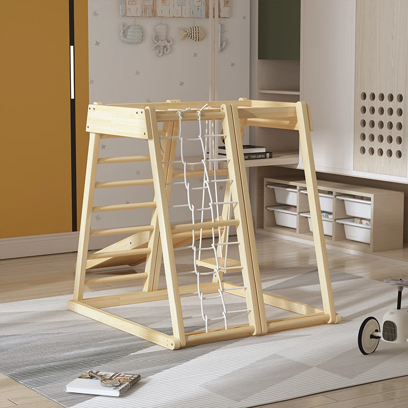 Indoor Kids  Pikler Climbing Frame Montessori Climbing Toys For Toddlers