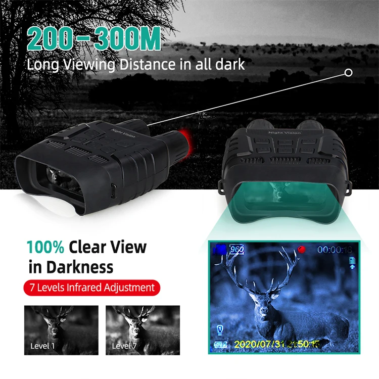 Hot sell in the market 4x night vision scope with digital camera function 27-0028