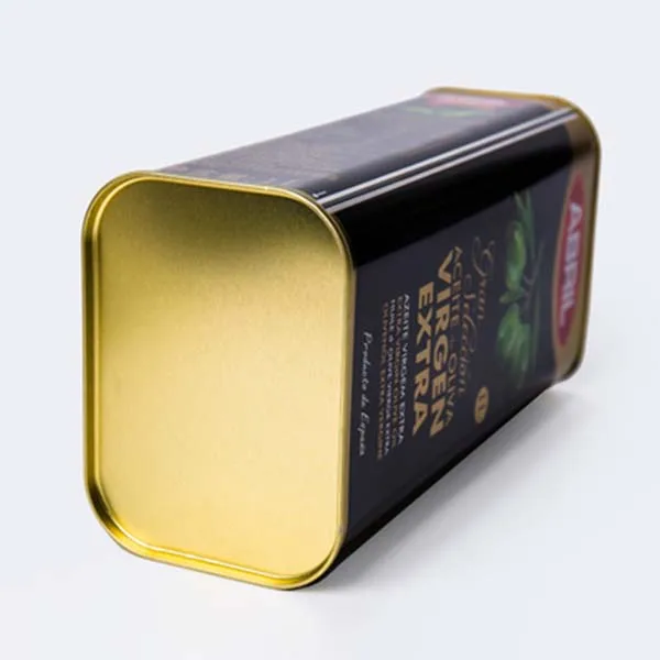 OEM/ODM Metal Olive Oil Cans Manufacturer 500ml Round Tins 4L Square Oil Tin Can High Quality Food Grade