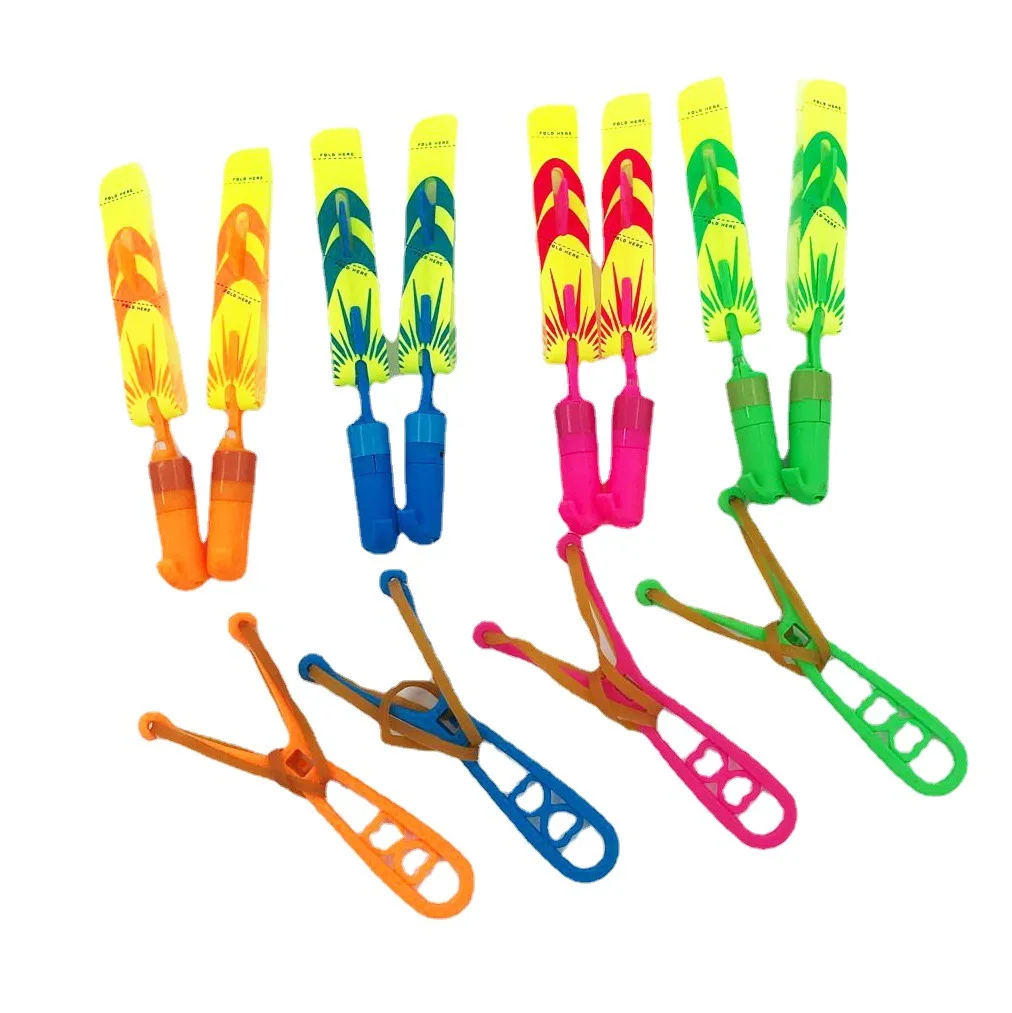 Рогатка со светодиодными лампочками, летающие стрелы, детские игрушки, подарок на день рождения, Рождество, взрывные подарки, Резиновая лента, катапульта, летающая Рогатка