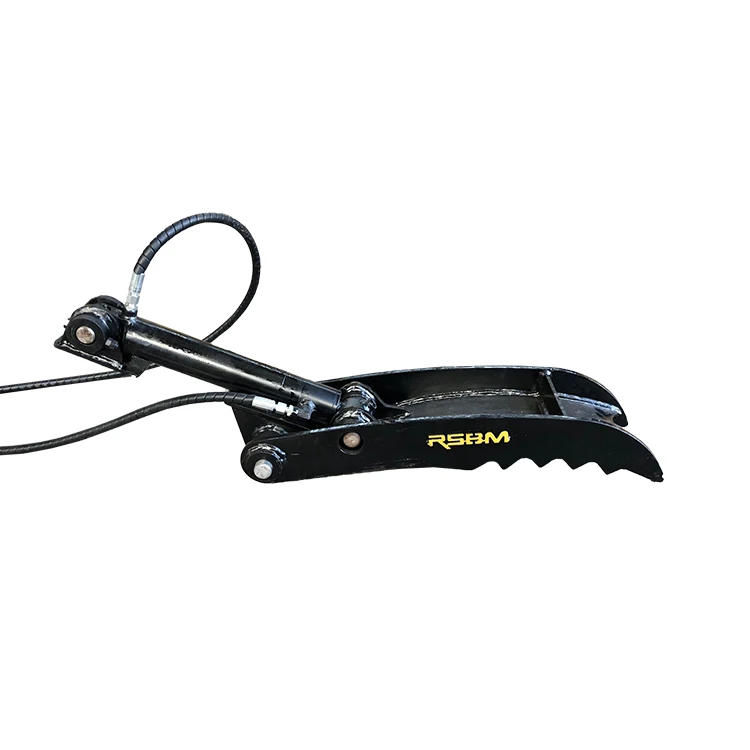 RSBM 1-3ton Excavator Segmented  Hydraulic Thumb for Mini Excavator