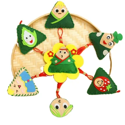 xbgs100-1 Chinese Style DIY Toys Home Decoration Non-woven Fragrant Bag Perfume Pouch for Kids Handmade Crafts