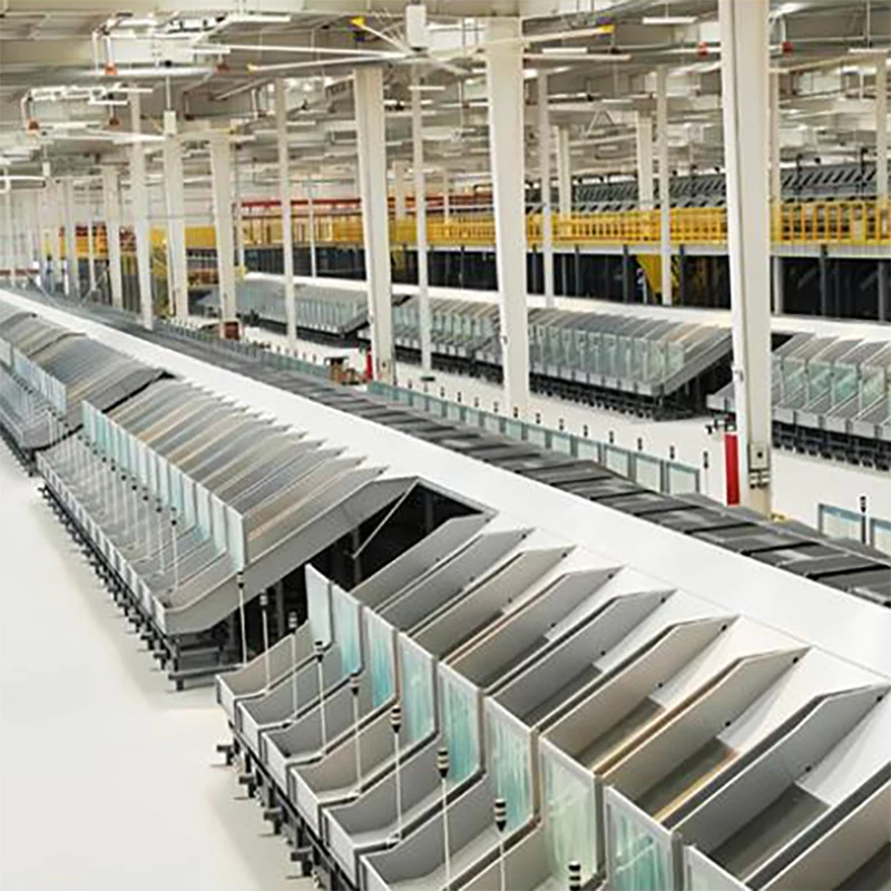 Express Parcel Sorting Machine Industrial Cross Belt Sorting System With Dws Sorting Conveyor Equipment For Logistic Warehouse