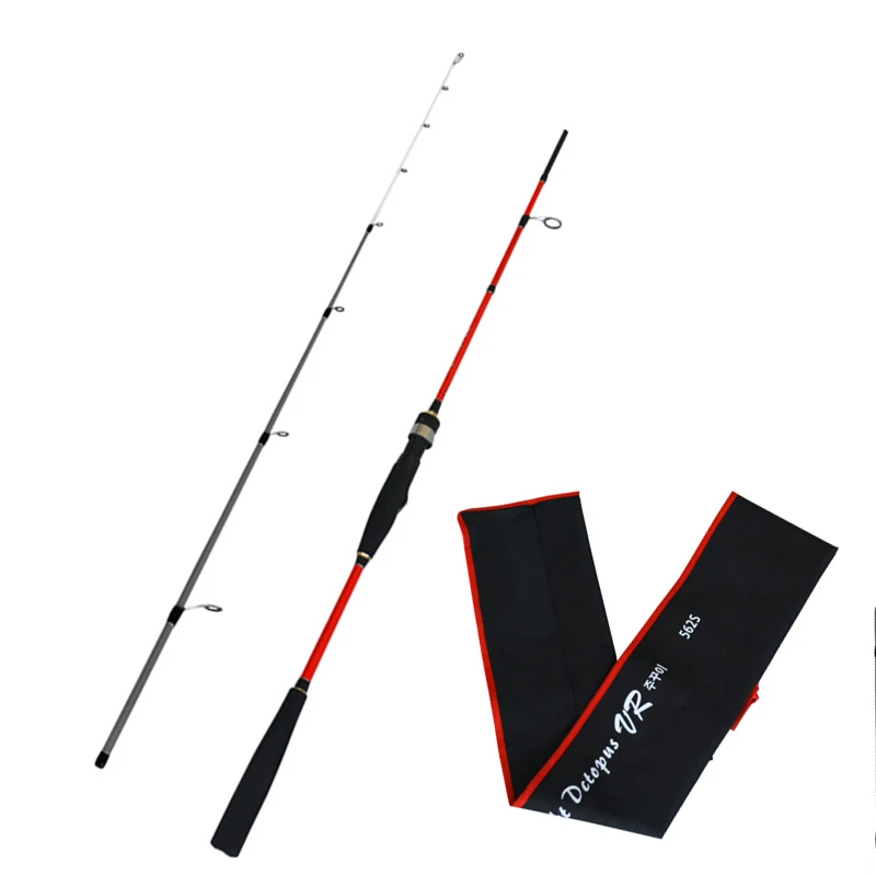 
In stock good quality saltwater 2 section ultra light fishing spinning rod 